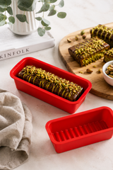 2 Adet Mini Baton Kek ve Dubai Çikolatası Kalıbı Silikon – Yapışmaz Baton Kek, Mini Pasta ve Çikolata Kalıbı BPA İçermez